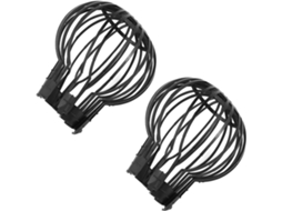 2 Filtros De Calha Em Plástico Pp Preto, Fáceis De Instalar E Protegem As Calhas