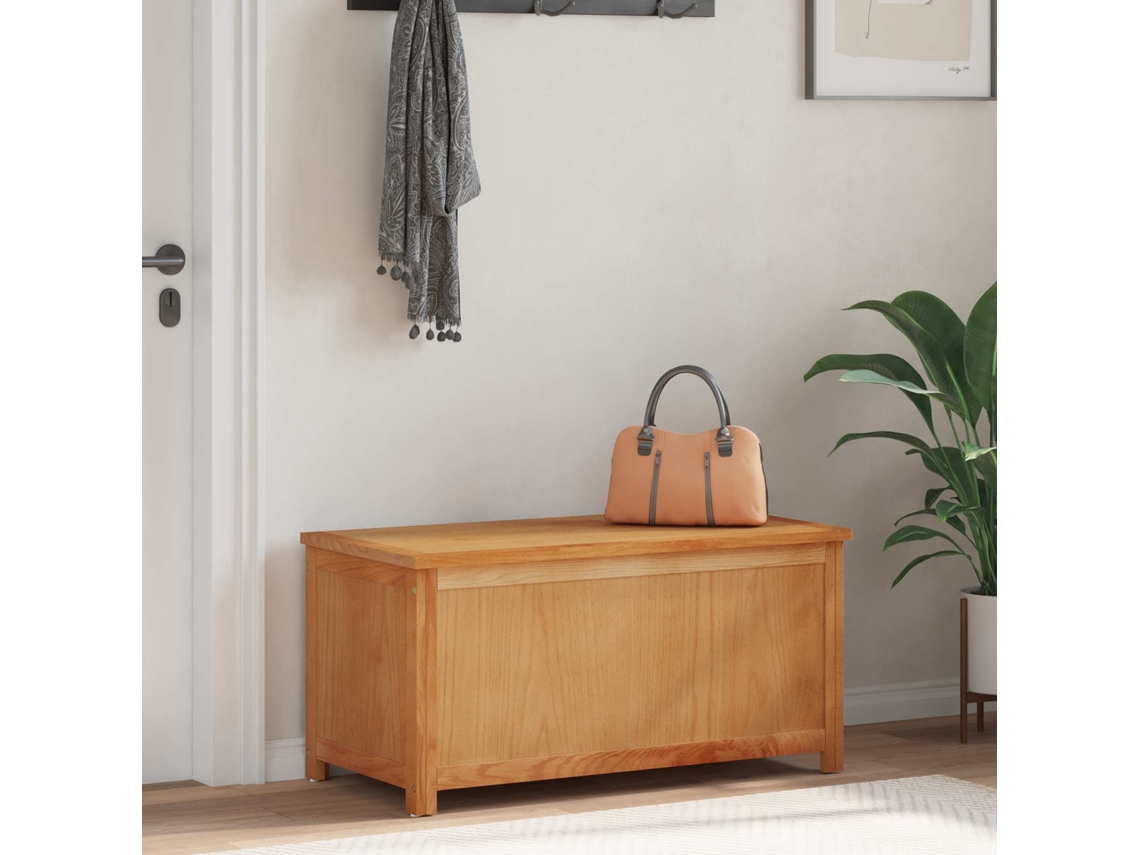 Vidaxl Caixa De Armazenamento 90 X 45 X 45 Cm