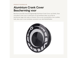 Cobertura De Alumínio De Solidchoice - Crankcover - Antipoeira - Cobertura Impermeável - Peças De Bicicleta - Adequado Para 22-24mm - Resistente A Cho