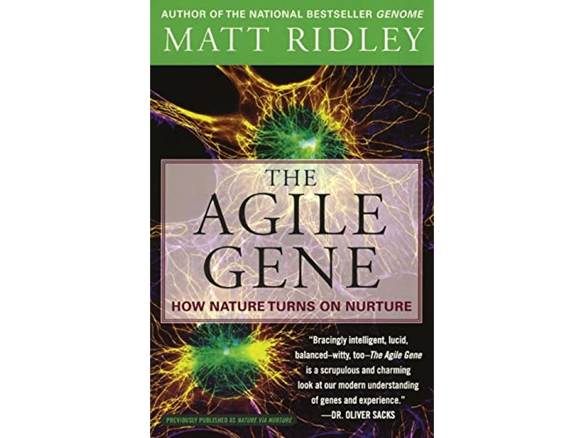 Livro Agile Gene de Matt Ridley (Inglês)