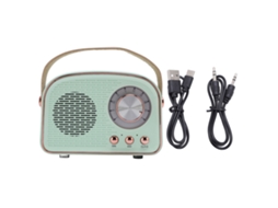 Caixa de Som Bluetooth LAXISCREED Dw21 Verde Claro