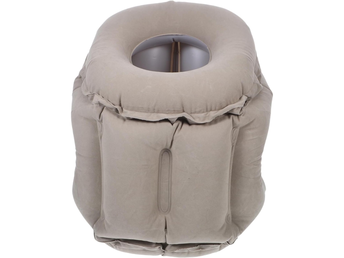 Travesseiro Inflável Para O Pescoço, Ideal Para Cochilos, Perfeito Para Viagens De Avião, Trem, Carro E Outros Veículos.