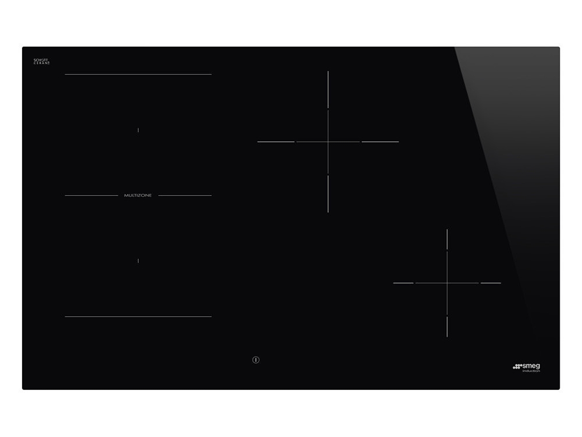 Placa de Indução SMEG SI1M4844D (Elétrica - 80 cm - Preto)