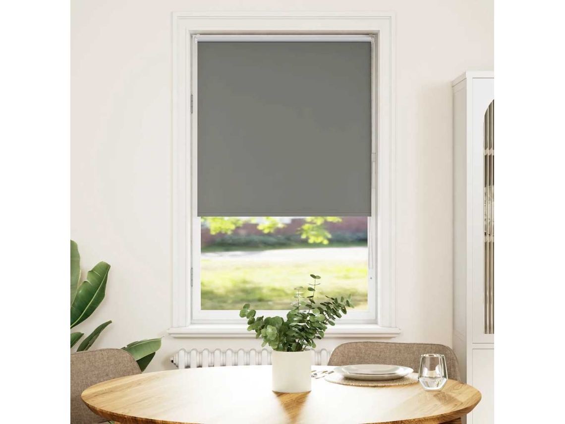 Vidaxl Persiana De Enrolar 75x175 Cm Largura Tecido 70,7 Cm Poliéster