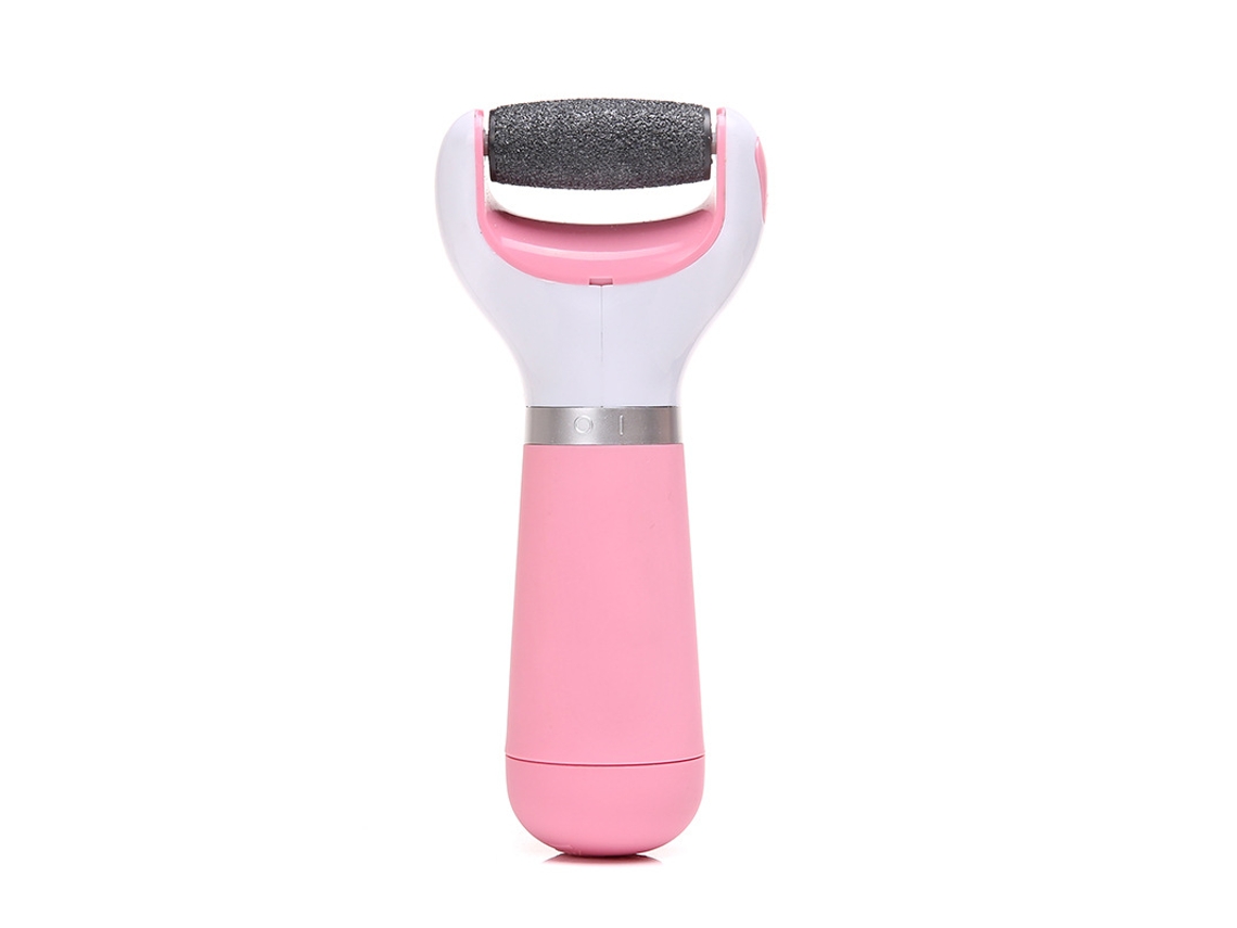 Lixa Elétrica Para Os Pés 5 Rolos Rosa Aquaforge