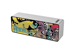 Alto Falante Portátil Sem Fio F2 Speakers Bt Com Microfone Pintado Olysi Shop