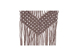 Decoração Suspensa Dkd Home Decor Algodão Bambu 30 X 1 X 73 Cm