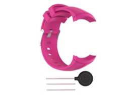 Pulseira para Relógio Suunto Spartan Ultra, Pulseira Esportiva de Silicone Macio CZHHMART Rosa