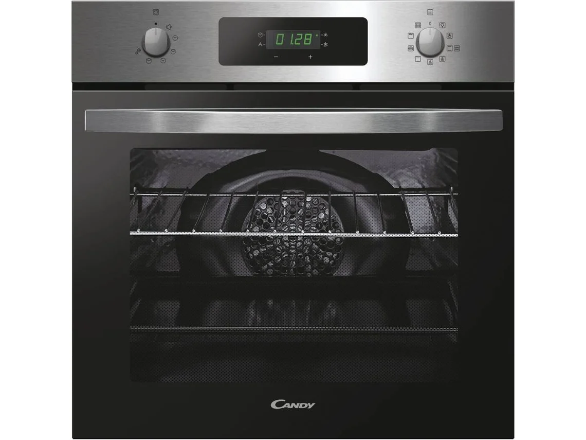 Forno CANDY FIDCP X696 (Outlet Caixa Aberta - 70 L - Hidro e Pirolítico - 59.5 cm - Inox)
