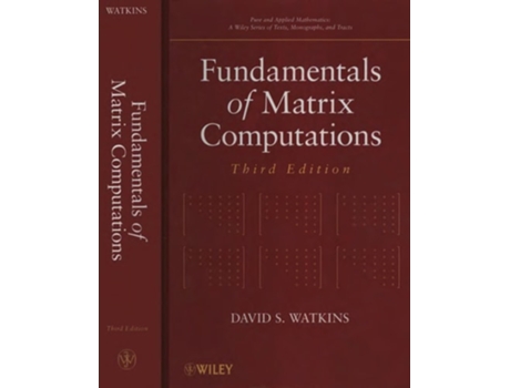Livro Fundamentals of Matrix Computations de David S. Watkins (Inglês)
