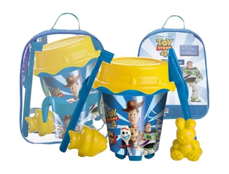 Mochila + Balde + Acessórios Praia Toy Story 4