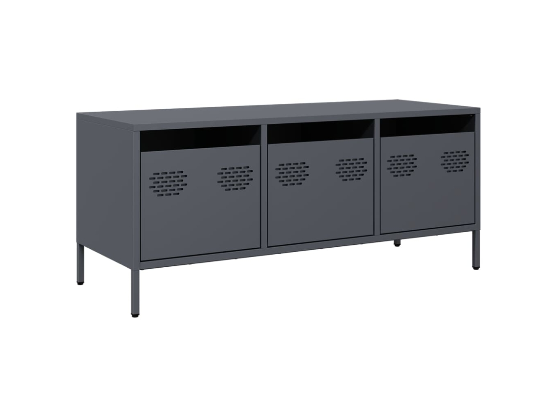 Tv Cabinet, Tv Cabinets Vidaxl Antracite Aço (n/a)