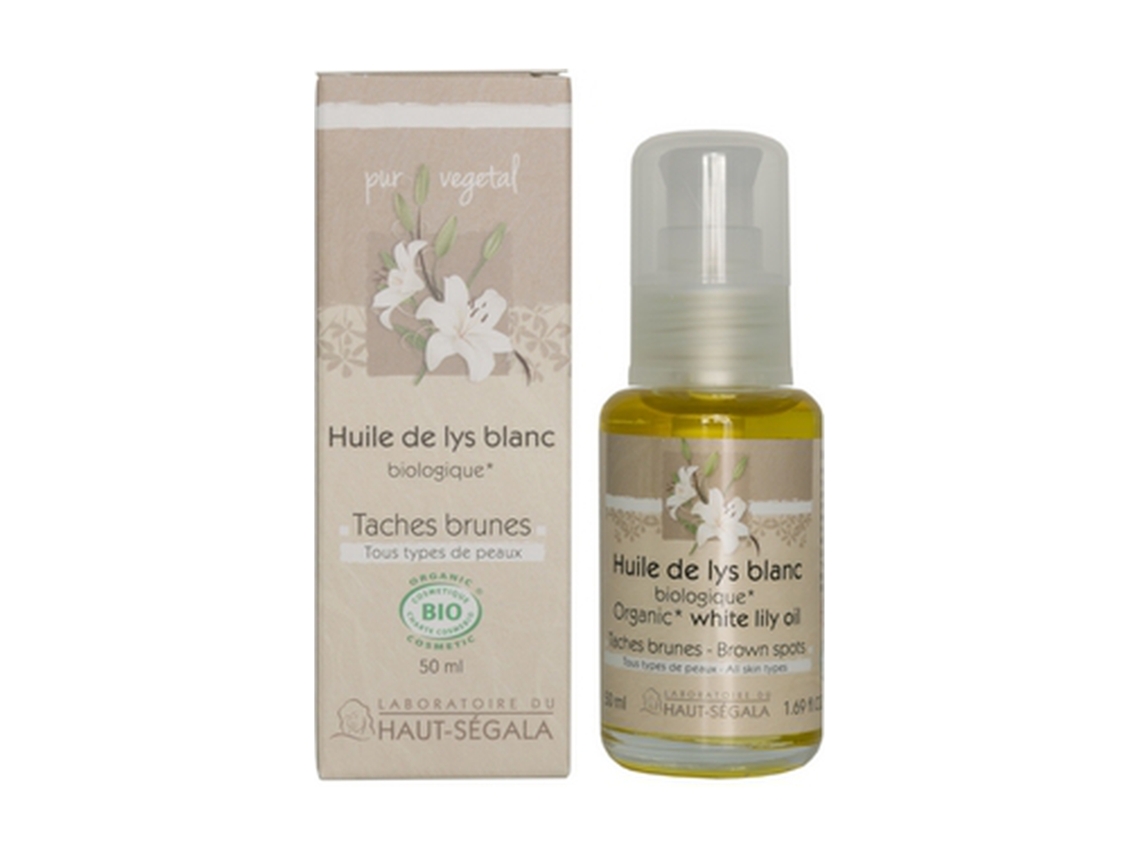 Óleo Corporal HAUT-SÃGALA Óleo De Lírio Branco Orgânico (50 ml)