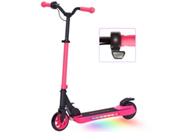 Trotinete Elétrica Para Crianças Alumínio E Nylon Cor Rosa 74x52x83-87 Cm Sportnow