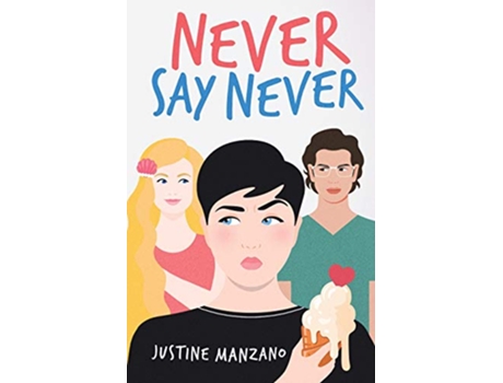 Livro Never Say Never de Justine Manzano (Inglês)