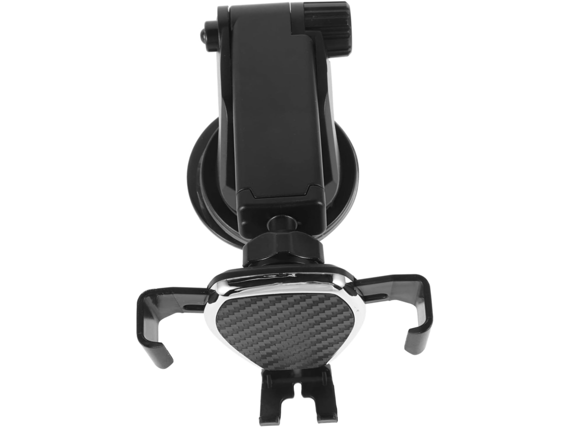 Suporte Para Telefone Com Ventosa, Base Graduada, Compatível Com Telefones, Preto