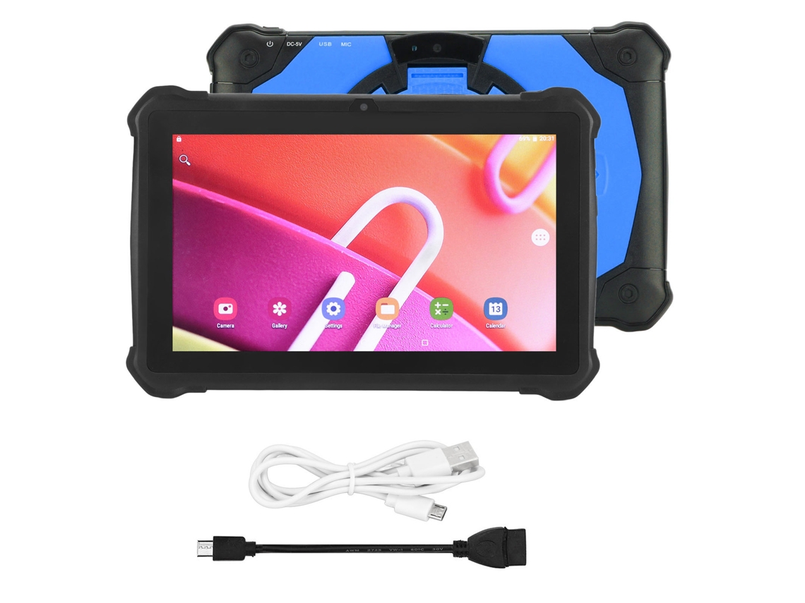 Tablet Inteligente Para Crianças (conectável Via Wifi, Suporta Expansão De Armazenamento) Tela Hd Ips De 7 Polegadas Com Sistema Android 10 4gb+32gb