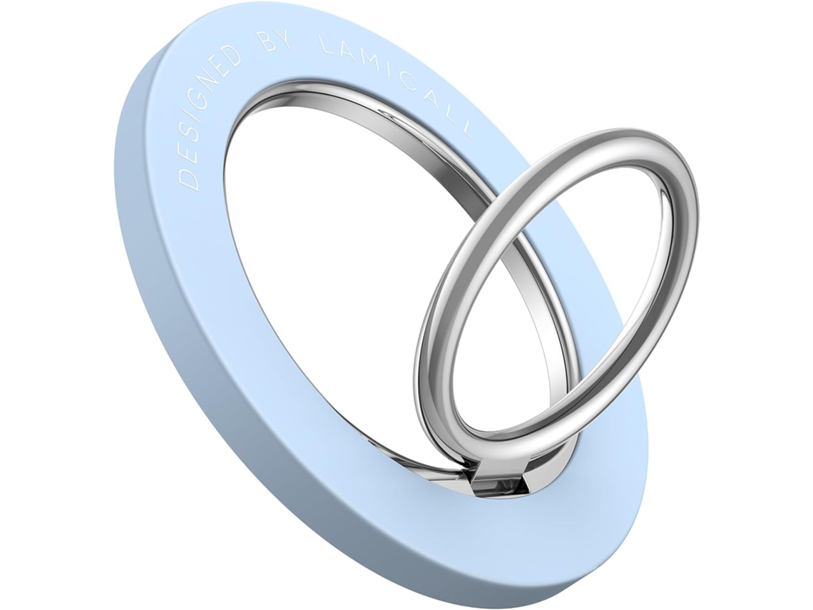 Suporte De Anel Para Celular Magsafe Com Rotação De 360° removível E Compatível Com Carregamento Sem Fio, Outros Com Placa De Ferro - Azul