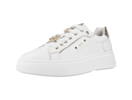 Sapatos de Mulher NERO GIARDINI Tecido Branco (41)
