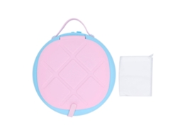 Primerox vaso Sanitário Portátil Infantil para Meninos Dobrável Multifuncional Viagem Rosa