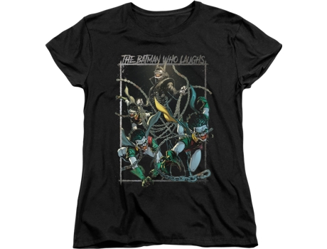 T-Shirt de Homem SUPERHEROMARVEL Batman Who Laughs Algodão (XL)