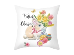 2026 funda de Almohada com Impressão Unilateral de Desenhos Animados, Fecho de Zíper Oculto, Quadrada, Decoração Ideal para Sala e Quarto