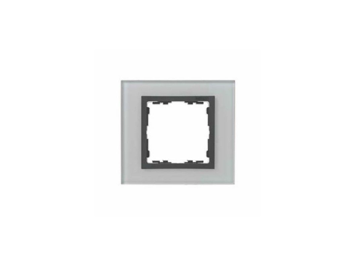 Moldura 1 Elemento De Vidro Cinza Simon 82 Nature 82817 35