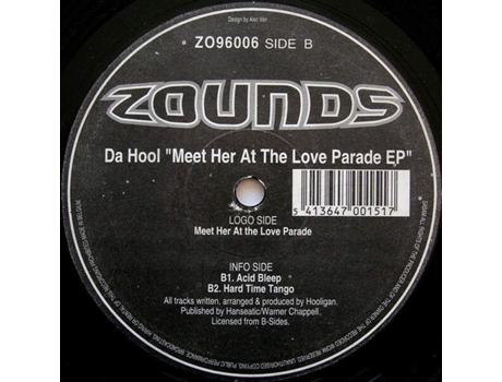 Vinil Meet Her At The Love Parade Ep Zounds