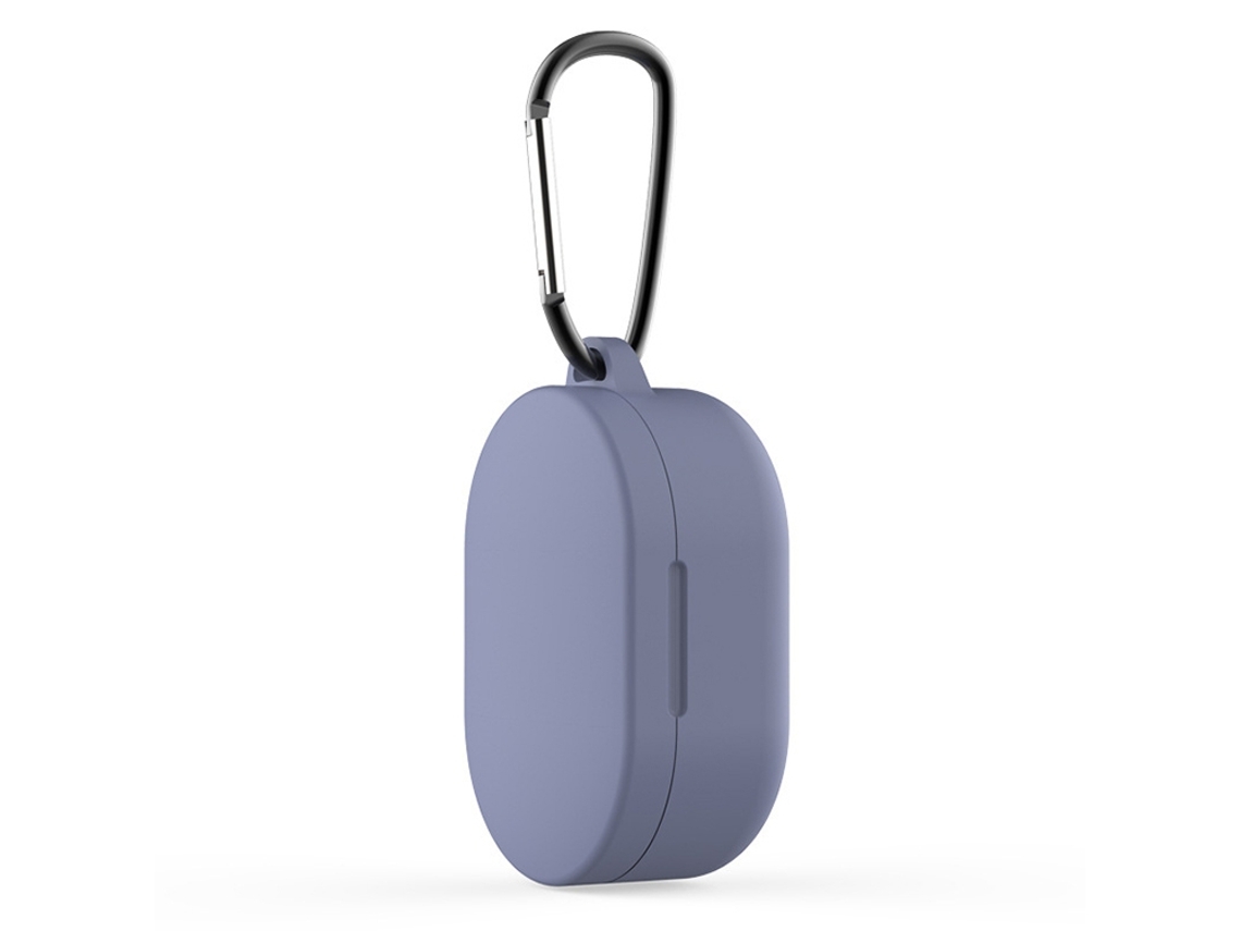 Capa Protetora Halinuia Silicone Com Gancho Modelo Ady (compatível Redmi Airdots / Airdots Youth, Silicone Anti-queda)