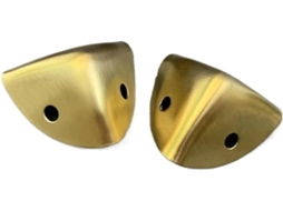 Ferragens Triangulares Decorativas Para Suporte De Canto Caixa Metálica