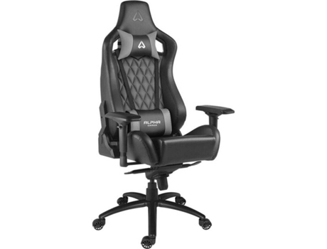 Cadeira Gaming ALPHA GAMER Polaris Series Office Edition (Até 150 kg - Elevador Classe 4 - Preto) — Até 150 Kg