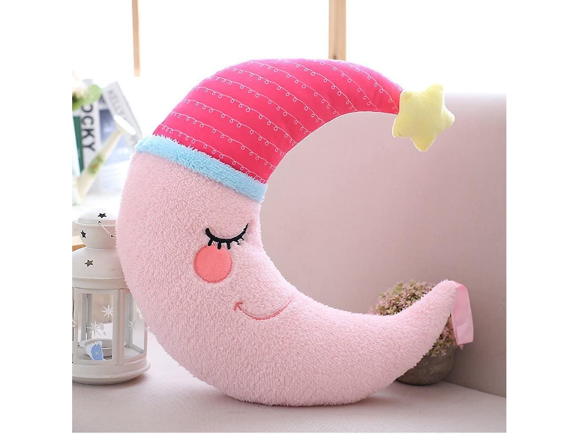 Almofada De Pelúcia Estrela Lua Nuvem, 40 Cm, Para Cama E Sofá, Presente Adorável