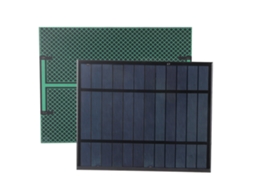 Laxiscreed Painel Solar Epóxi 3.5w 135x165mm Para Sistemas Fotovoltaicos