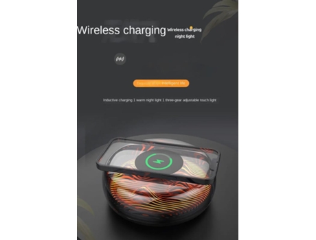 Carregador Rápido Chronus Luz RADIODDITY Preto