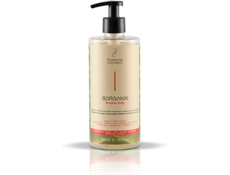 Champô Líquido  Borganik Sensitive Scalp (500 ml)