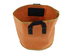 Saco De Crescimento Vegetal Ambiental Não Tecido Durável Para Jardim 7 Galões 35x28cm