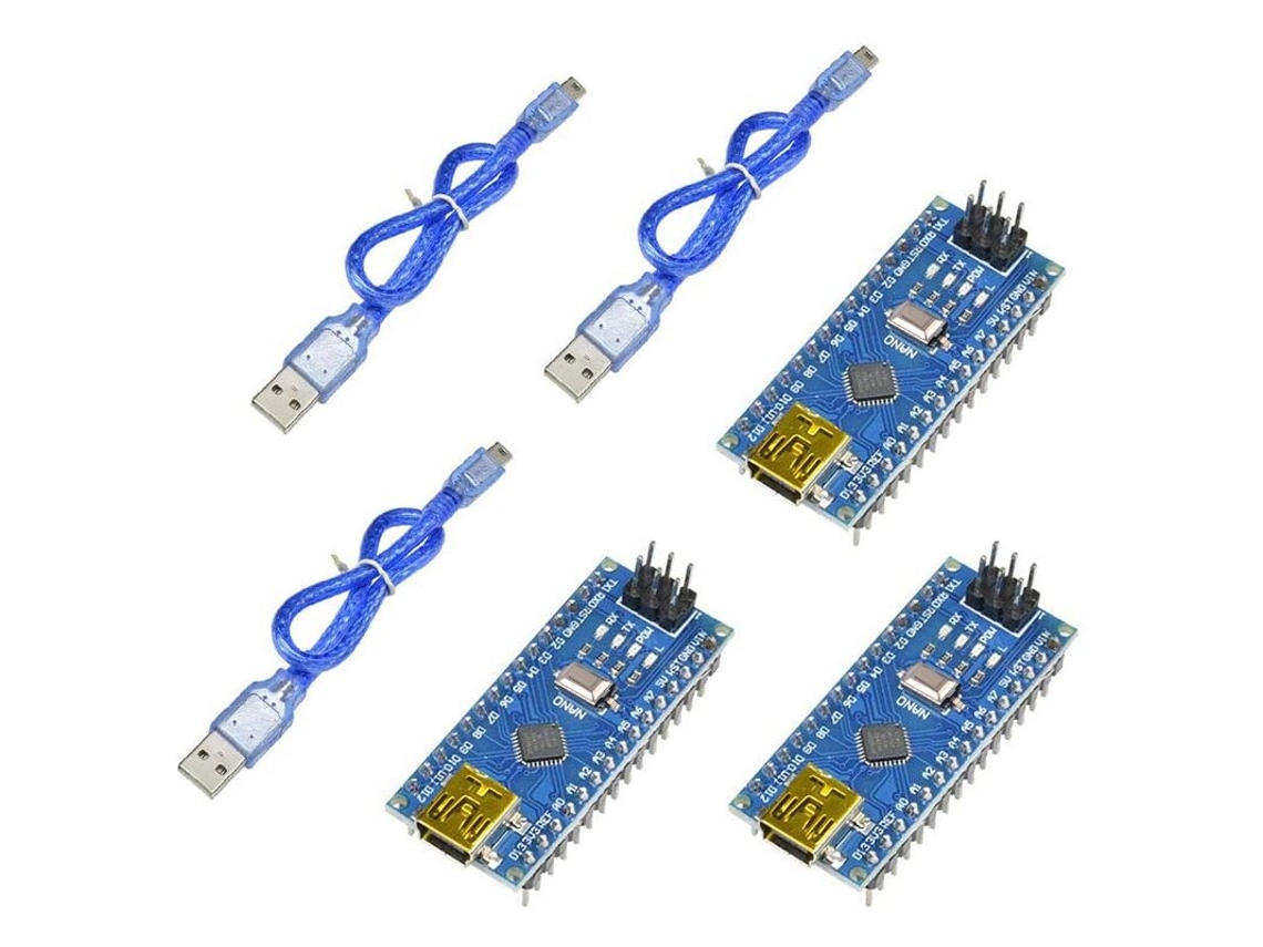 Ch340 Compatível Com Cabo Usb Substitui Ft232rl Isp Ch3 Mini Controlador 3 Peças Slowmoose