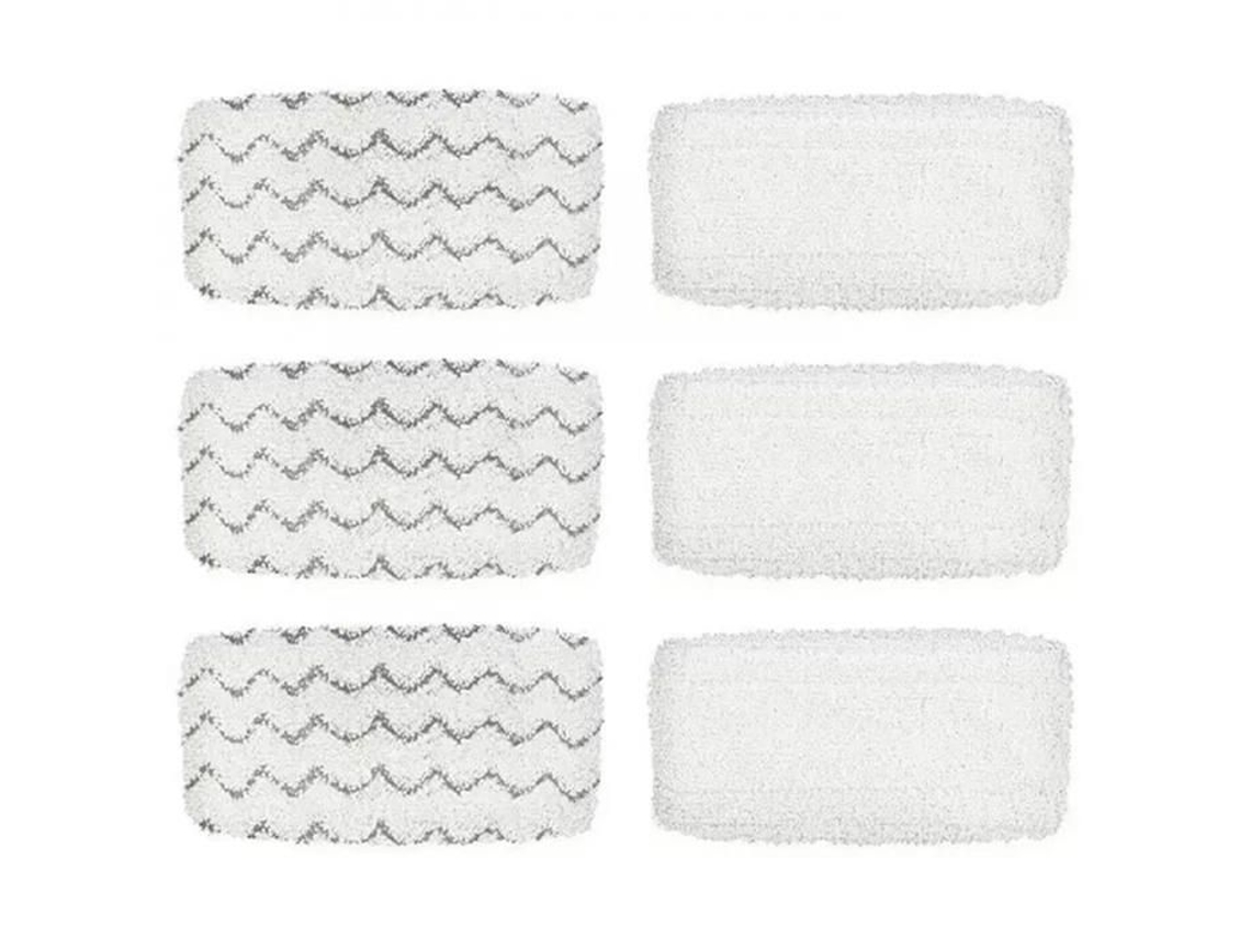 Esfregões, Sodial, Bissell Powerfresh 2747a, 3 Unidades Brancas, Laváveis​​, Microfibra BRILVIBERA
