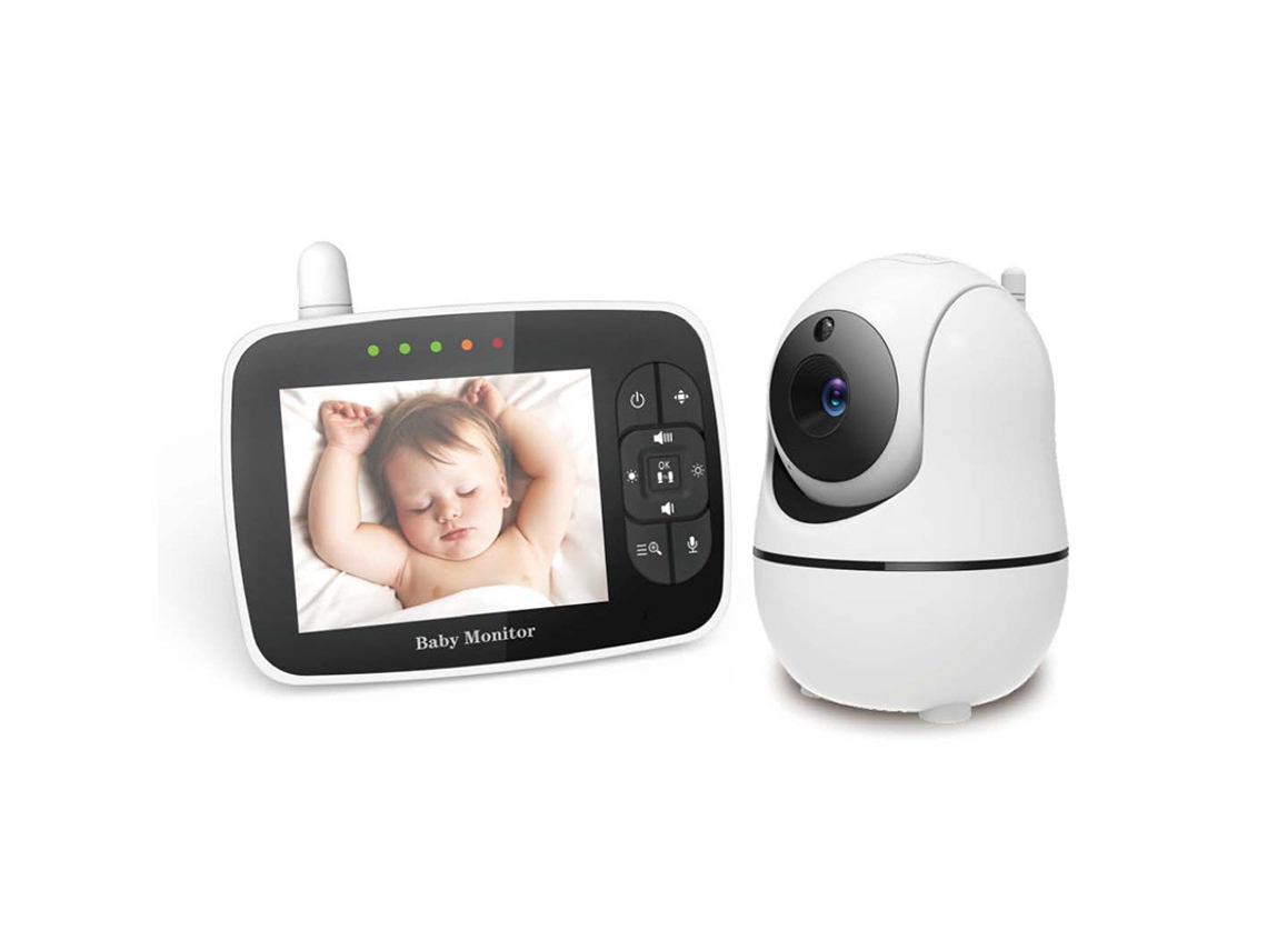 Monitor De Bebê Sm935e 3.5 Polegadas Com Interfone De Voz E Visão Noturna Plugue Ue