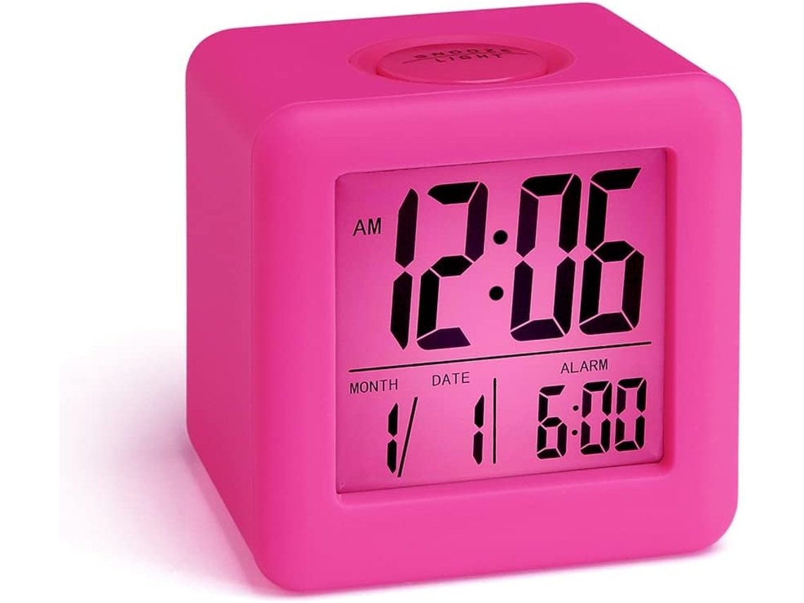 Despertador Eletrônico, Despertador Infantil Com Hora E Data. -aquaforge