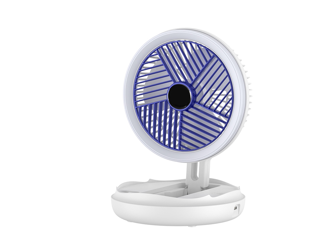 Ventilador Usb Resistente E Pliável Laxiscreed Para Uso Em Mesa E Na Parede