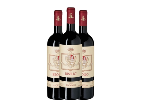 Vinho BARONE RICASOLI Brolio Chianti Classico (0.75 L - 3 Unidades)