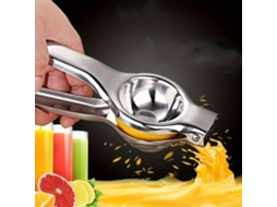 Espremedor De Citrinos Manual Em Aço Inoxidável(1 Unidade), Espremedor De Citrinos Em Metal Durável, Utensílio De Cozinha