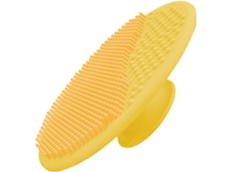 Escova De Banho Para Bebê – | Massageador Silicone Esfoliante Pente Com Ventosa Limpeza Do Couro Cabeludo, Lavagem E