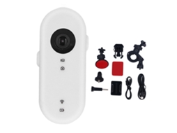 Câmara Desportiva 1080p Hd Compacta Para Ciclismo Com Ângulo Amplio De 90°, Antivibração E Conexão Sem Fio 2.4g