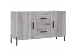 Sideboard, Sideboards Vidaxl Cinzeto Madeira Processada (n/a)