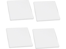 Nuobesty Protetores De Pé Antichoque Para Máquina Lavar Roupa, 4 Peças, Almofadas De Silicone Espessas Antiderrapantes