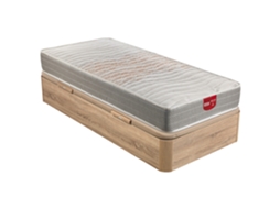 Pack PIKOLIN Sommier Natural + Colchão Molas Ensacadas Cherry + 2 Almofadas Grátis (90 x 190 - 54 Cm de Altura)