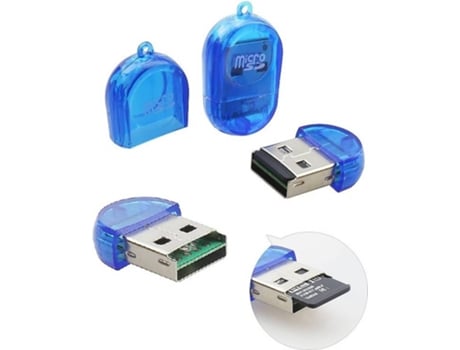 Mini Leitor de Cartão Micro SD para USB