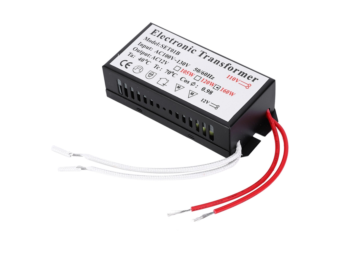 Transformador Elétrico Laxiscreed 110v Para 12v, 160w, Fonte Inteligente De Alta Potência